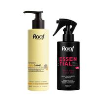 Kit Shampoo Banana e Mel Restaurador 300ml Queratina Líquida Use Essential Day By Day 200ml Raaf Cosmetics Kit Shampoo Banana e Mel Restaurador 300ml Queratina Líquida Use Essential Day By Day 200ml Raaf Cosmetics