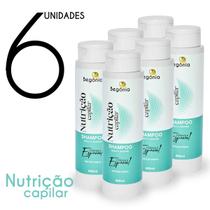 KIT Shampoo Begonia Nutrição Capilar 400ml 6 Unds