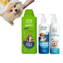 Kit Shampoo Bomba de Vitamina + Limpa Lágrima + Limpa Orelha Kit Shampoo Bomba de Vitamina + Limpa Lágrima + Limpa Orelha