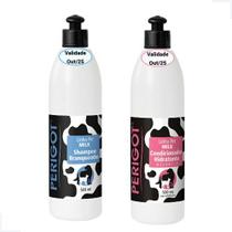 Kit Shampoo Branqueador e Condicionador Melancia 500ml Milk Perigot