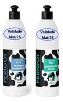 Kit Shampoo Branqueador E Condicionador Neutro Milk Perigot Para Cães E Gatos