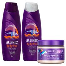 Kit Shampoo Bye Bye Frizz Maciez e Brilho 180ml + Condicionador 180ml + Máscara Non Stop Hydration 270ml