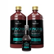 Kit Shampoo Cabelos Monovin Crescimento Acelerado 3 Passos Kit Shampoo Cabelos Monovin Crescimento Acelerado 3 Passos