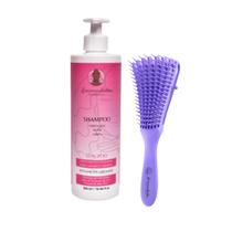 Kit Shampoo Cachos + Escova Basic Encaracolados