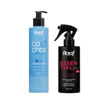 Kit Shampoo Cachos Naturais 300ml Queratina Líquida Use Essential Day By Day 200ml Raaf Cosmetics