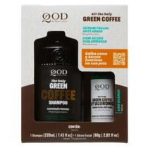 Kit Shampoo Café Verde 220 ml + Serum Facial com Ácido Hialurônico 60 g Kit Shampoo Café Verde 220 ml + Serum Facial com Ácido Hialurônico 60 g