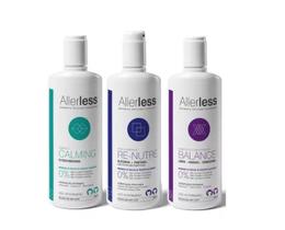 Kit: Shampoo Calming + Spray Re-nutre + Shampoo Balance