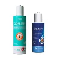 Kit Shampoo Cloresten 200ml + Hidrapet Creme 100g