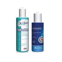 Kit Shampoo Cloresten 200ml + Hidrapet Creme 100g - AGENER UNIAO