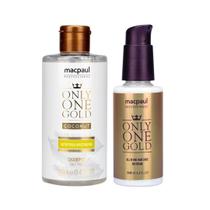 Kit Shampoo Coconut Leave-In Bb-Cream Only One Gold Macpaul