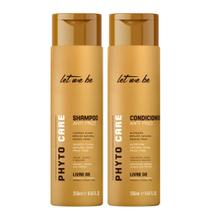Kit Shampoo + Cond. Anti Frizz Phyto Care by Let Me Be 250ml