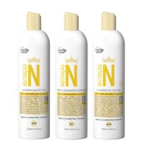 Kit Shampoo, Cond e Ativador Nutrição Linha N Curly Care Kit Shampoo, Cond e Ativador Nutrição Linha N Curly Care
