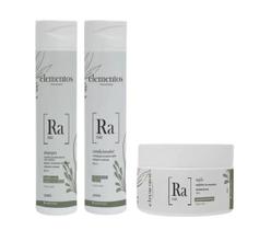 Kit Shampoo + Cond. + Máscara Elementos Raiz NG de France