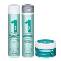 Kit Shampoo Cond Mascara Intense One Curls Crespos Ckamura