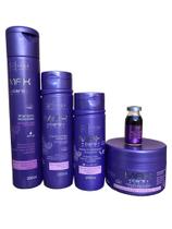 Kit Shampoo Cond Mascara Leave-in Ampola Matizadora Max Care Blond Voga