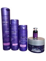 Kit Shampoo Cond Mascara Leave-in Ampola Matizadora Max Care Ultra Blond Voga