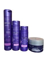 Kit Shampoo Cond Mascara Leave-in Matizadora Max Care Ultra Blond Voga