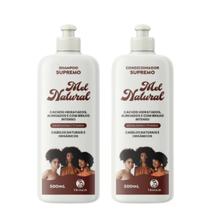 Kit Shampoo + Cond Mel Natural Modelagem e Fitagem Trihair