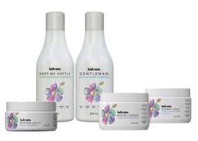 Kit Shampoo, Cond, Nutri-Shake, Super Light e Mister Kah-Noa Kit Shampoo, Cond, Nutri-Shake, Super Light e Mister Kah-Noa