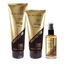 Kit Shampoo + Cond + Oil Protect Nutri Care Micelar Oil - Lowell