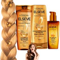 Kit Shampoo Cond Óleo Extraordinário Elseve 400Ml Nutrição