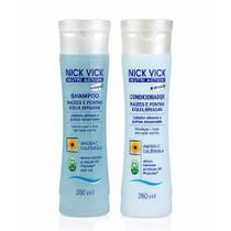 Kit shampoo cond raízes pontas equilibradas nick vick nutri Kit shampoo cond raízes pontas equilibradas nick vick nutri
