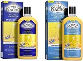 Kit shampoo + cond tio nacho engrossador - antiqueda