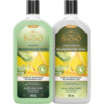 Kit shampoo + cond tio nacho reconstrução total