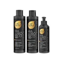 Kit Shampoo Condi Creme P/ Pentear Hialuronico Preenchedor