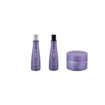 Kit Shampoo Condicionad Mascara Silver Violet Action Ckamura