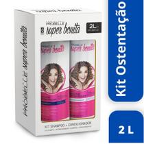 Kit Shampoo + Condicionador 2 Litros Super Bonita Probelle