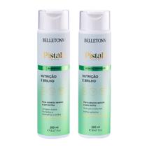 Kit Shampoo Condicionador 250ml Pistache Nutrição Belletonn