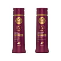 Kit Shampoo + Condicionador 300Ml Liso Com Força