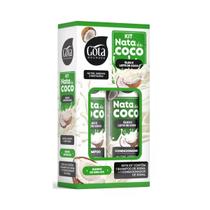 Kit Shampoo Condicionador 300ml Nata De Coco - Gota Dourada
