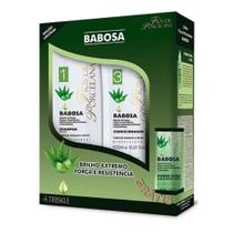 Kit Shampoo + Condicionador 500ml Babosa Triskle