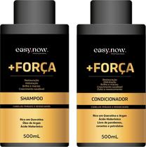 Kit Shampoo Condicionador 500ml Força - Easy Now