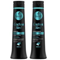Kit Shampoo Condicionador 500Ml Haskell Cachos Sim