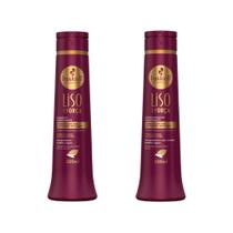 Kit Shampoo + Condicionador 500Ml Liso Com Força