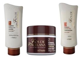 Kit Shampoo + Condicionador 500ml + Mascara Mandioca Triskle