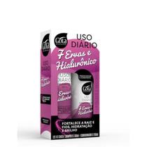 Kit Shampoo/Condicionador 7 Ervas e Hialurônico - Gota Dourada