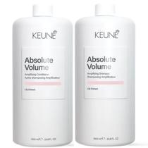 Kit Shampoo Condicionador Absolute Volume 1000ml Keune Kit Shampoo Condicionador Absolute Volume 1000ml Keune