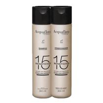 Kit Shampoo + Condicionador Acquaflora 15 Benefícios