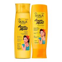 Kit Shampoo Condicionador Amido de Milho Karité 325ml Skala