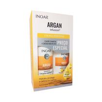 Kit Shampoo Condicionador Argan Infusion Cachos - Inoar Kit Shampoo Condicionador Argan Infusion Cachos - Inoar