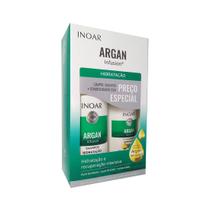 Kit Shampoo Condicionador Argan Infusion Hidratação - Inoar Kit Shampoo Condicionador Argan Infusion Hidratação - Inoar