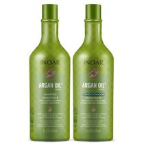 Kit Shampoo + Condicionador Argan Oil 1l Hidratação e Bálsamo