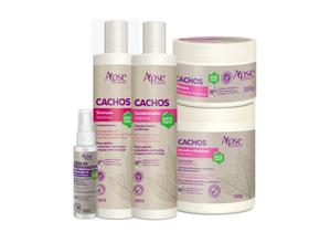 Kit Shampoo. Condicionador, Ativador, Máscara E Reparador