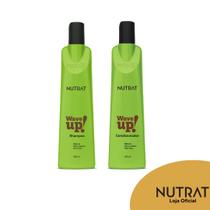 Kit Shampoo Condicionador + Ativador Wave Up Nutrat Prolab