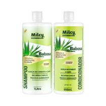 Kit shampoo condicionador babosa milcy