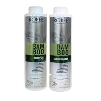 Kit Shampoo + Condicionador Bamboo Rokée Professional - 1L